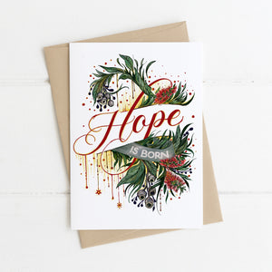 5 Christmas Cards - Australian Flowers